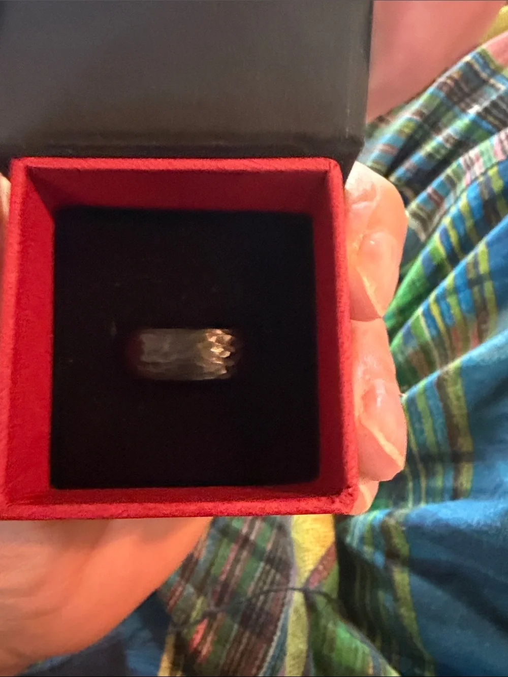 Men's Wedding Band Thorsten Rings Tungsten Carbide Size 11 No Bad Vibes